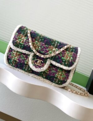 Chanel Tweed Coco Flap - Image 2