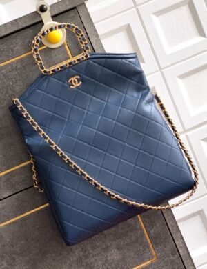 Chanel Blue Classic Flap - Image 2