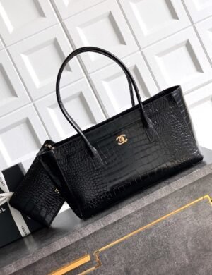 Chanel Croc Embossed Bag - Image 2