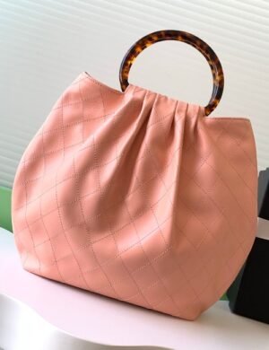 Chanel Black Mini Bucket Bag - Image 3