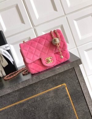 Chanel Velvet Crystal Flap - Image 1