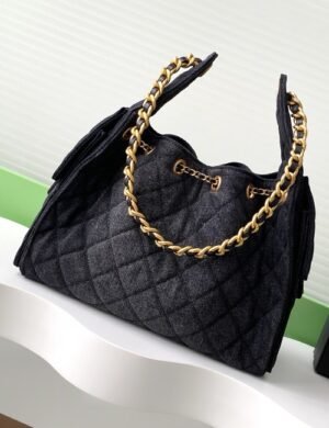 Chanel Diamond Riviera Carryall - Image 2