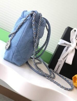 Chanel Quilted Chain Shoulder Bag - Image 3