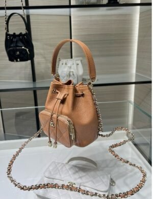 Chanel Mini Bucket Bag - Image 1