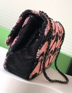 Chanel Wave Sequin Flap - Image 4