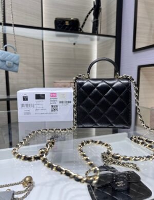 Chanel Mini Chain Wallet Bag - Image 3