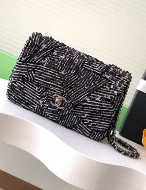 Chanel Riviera Velvet Shopper - Image 1