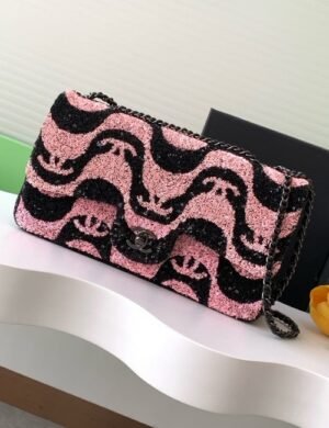 Chanel Wave Sequin Flap - Image 1