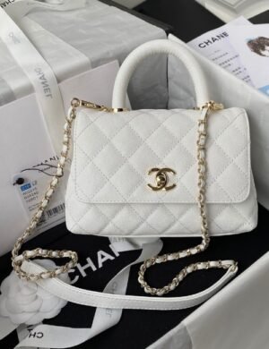 Chanel Mini Coco Handle Bag - Image 1