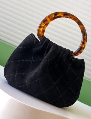 Chanel Suede Handle Bag - Image 4