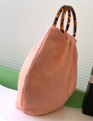 Chanel Black Mini Bucket Bag - Image 4