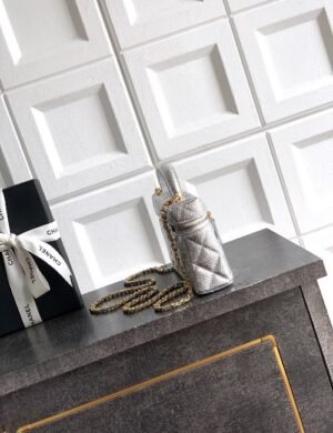 Chanel Silver Box Bag - Image 3