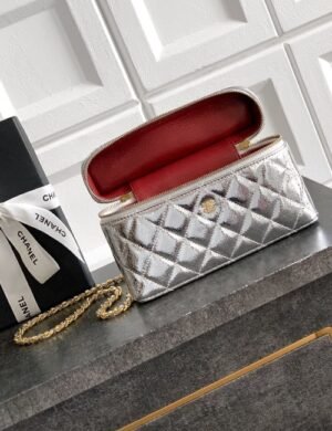 Chanel Quilted Leather Weekend Tote - Image 3
