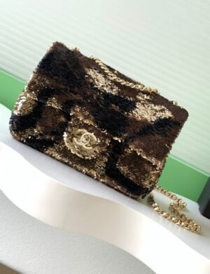 Chanel So Black Sequin Flap - Image 1