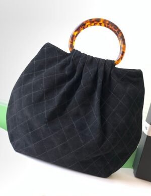 Chanel Suede Handle Bag - Image 3