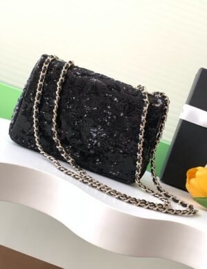 Chanel Black Letter Flap - Image 2