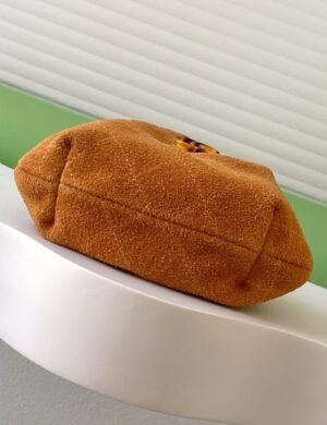 Chanel Suede Tortoiseshell Handle Bag - Image 3
