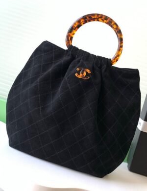 Chanel Suede Handle Bag - Image 1