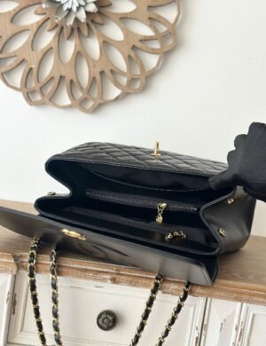 Chanel Black Lambskin Flap - Image 3