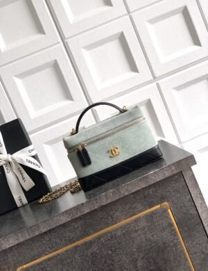 Chanel Quilted Leather Travel Bag - Image 1