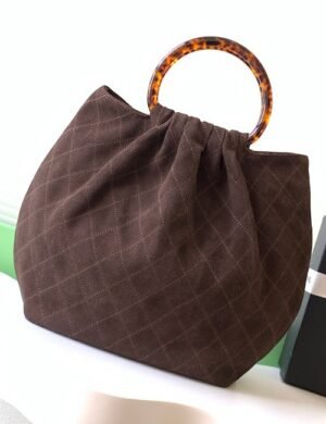 Chanel Suede Handle Bag - Image 4