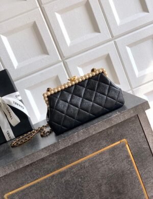 Chanel Pearl Evening Bag - Image 2