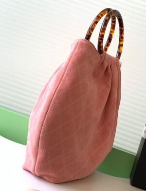Chanel Suede Handle Bag - Image 4