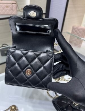 Chanel Mini Chain Wallet Bag - Image 2