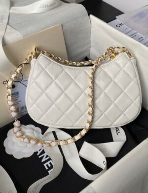 Chanel Black Shoulder Flap Bag - Image 2