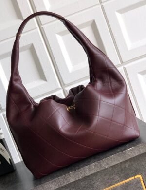 Chanel Mini Drawstring Hobo Bag - Image 3
