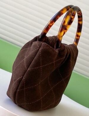 Chanel Suede Handle Bag - Image 3