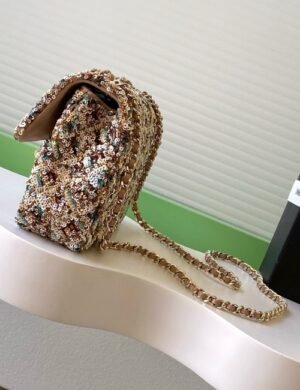 Chanel So Black Sequin Flap - Image 2