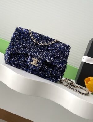 Chanel So Black Sequin Flap - Image 1