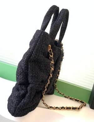 Chanel Tweed Bow Bag - Image 4