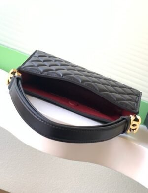 Chanel Christmas Quilted Underarm Bag - Image 3