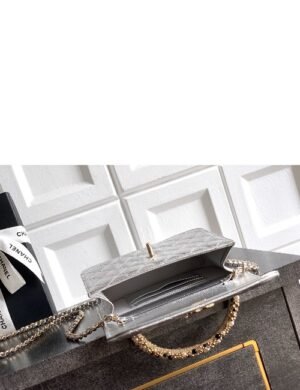 Chanel Pearl Handle Chain Bag - Image 2