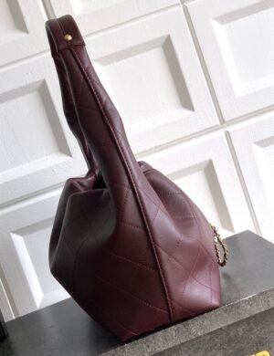Chanel Mini Drawstring Hobo Bag - Image 4