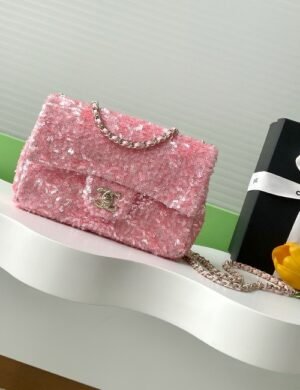 Chanel So Black Sequin Flap - Image 3