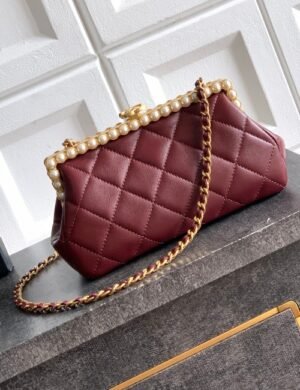 Chanel Pearl Evening Bag - Image 2