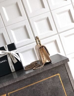 Chanel Pearl Handle Chain Bag - Image 2