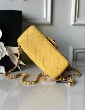 Chanel Quilted Bowling Shoulder Bag - Image 2