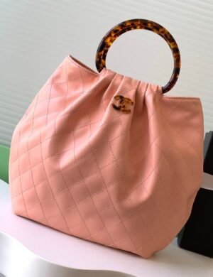 Chanel Black Mini Bucket Bag - Image 1