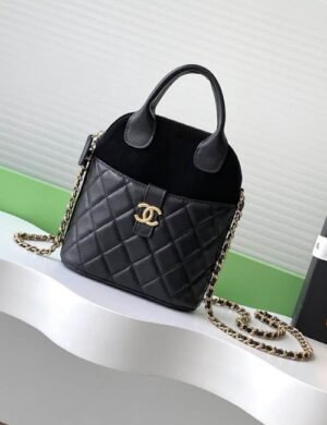Chanel Mini Bucket Bag - Image 1