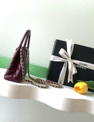 Chanel Quilted Top Handle Bag - Image 3